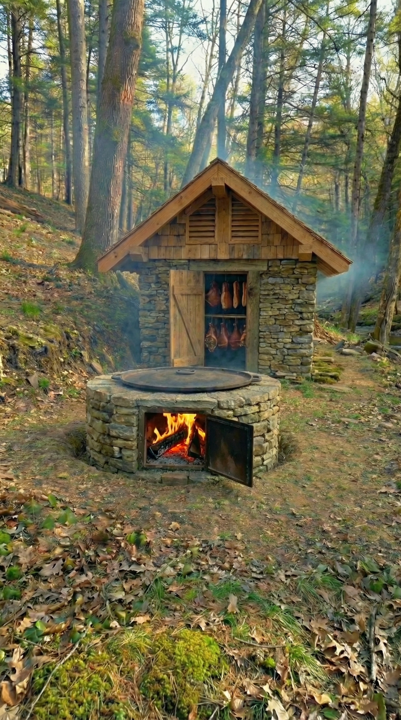 Cold Smokehouse building plan preview